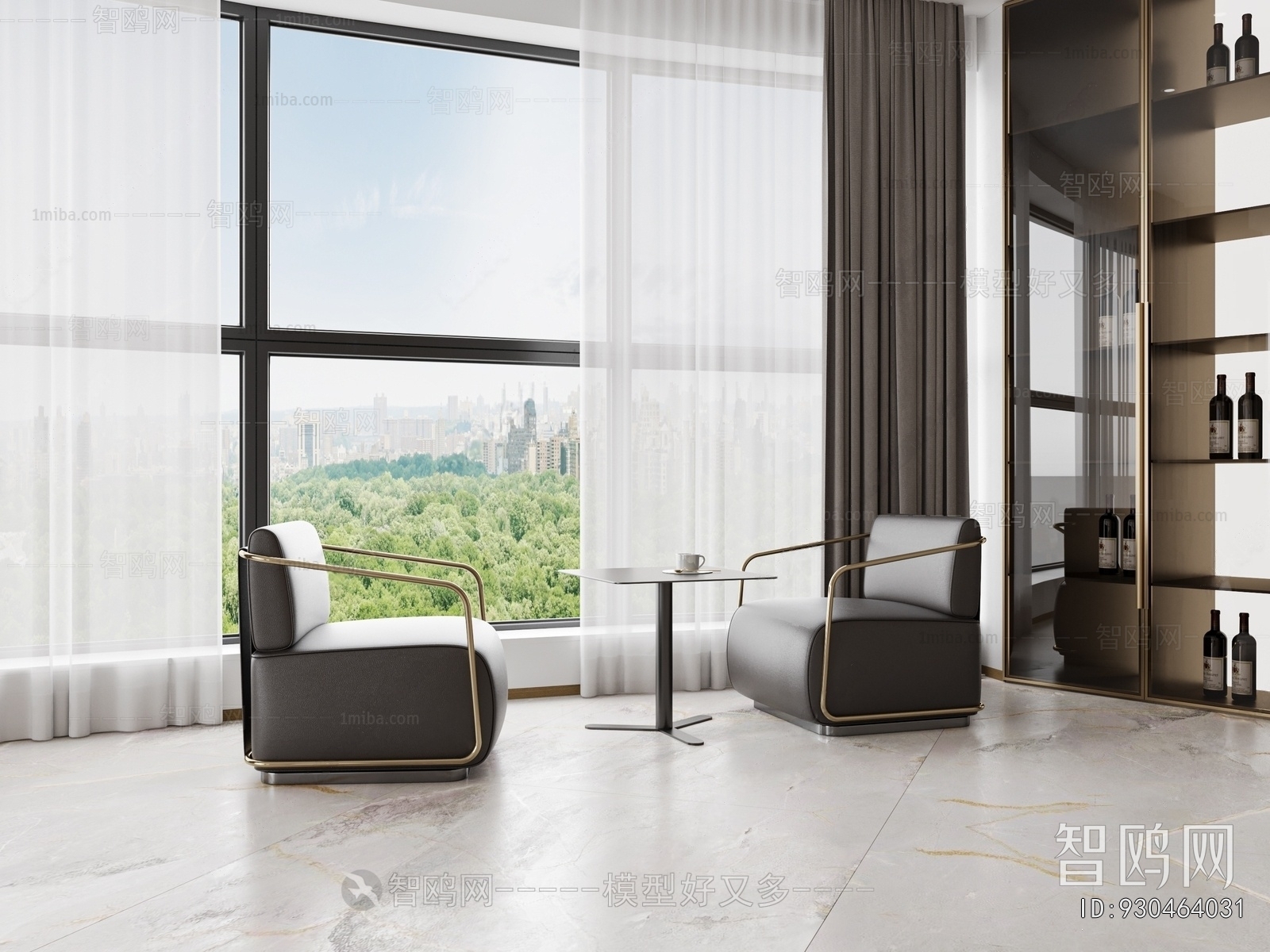 Modern Leisure Table And Chair