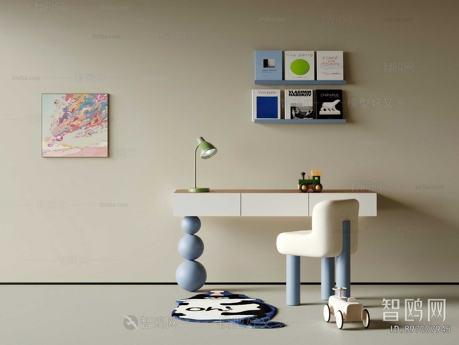 Modern Computer Desk And Chair