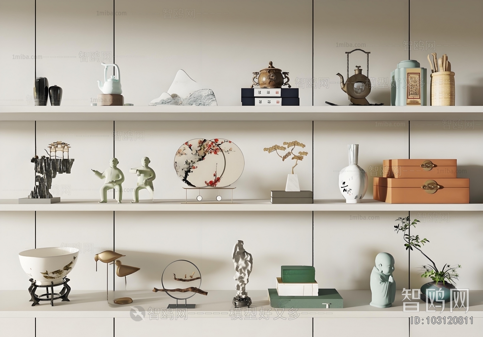 New Chinese Style Decorative Set