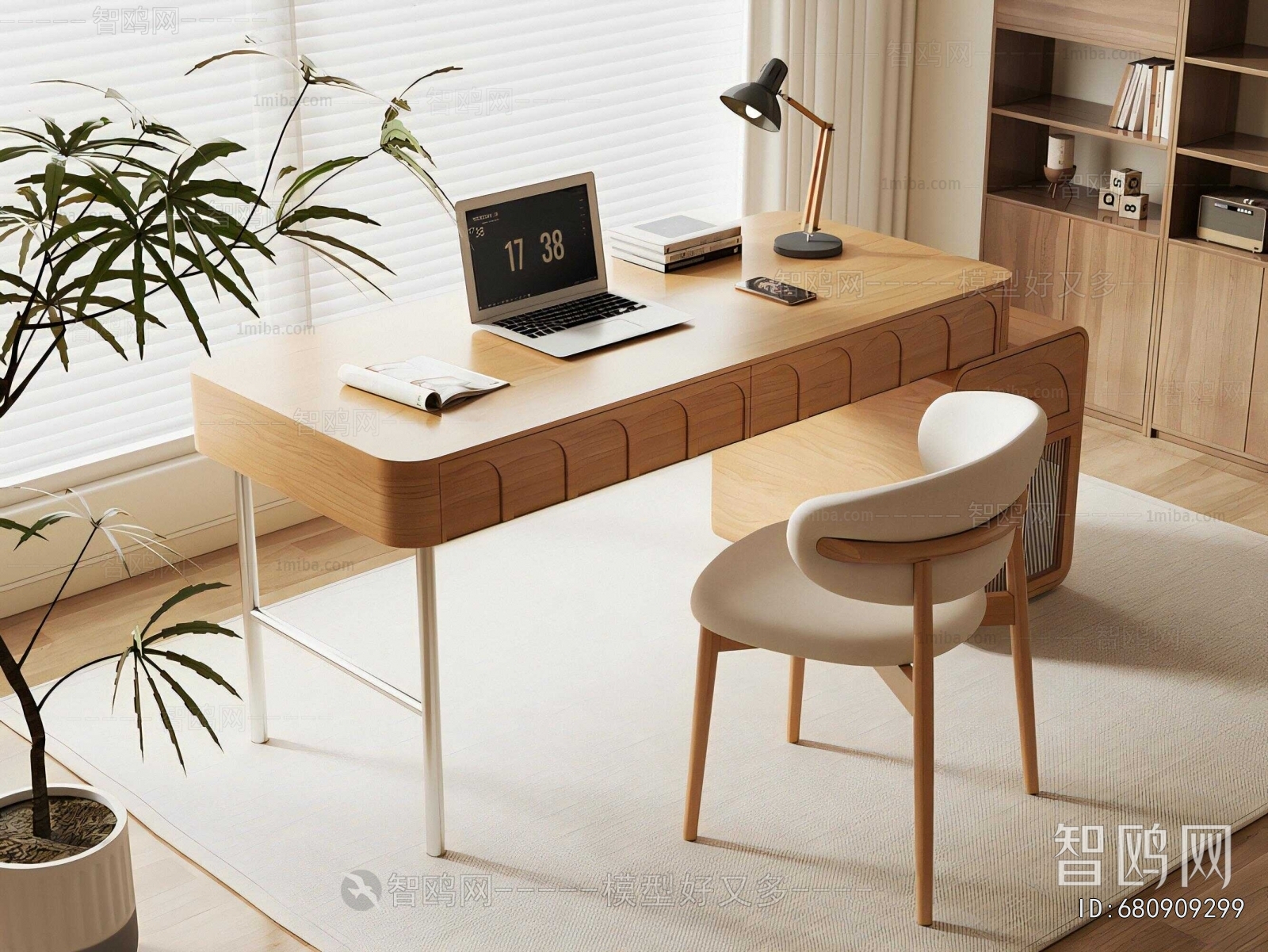 Modern Computer Desk And Chair