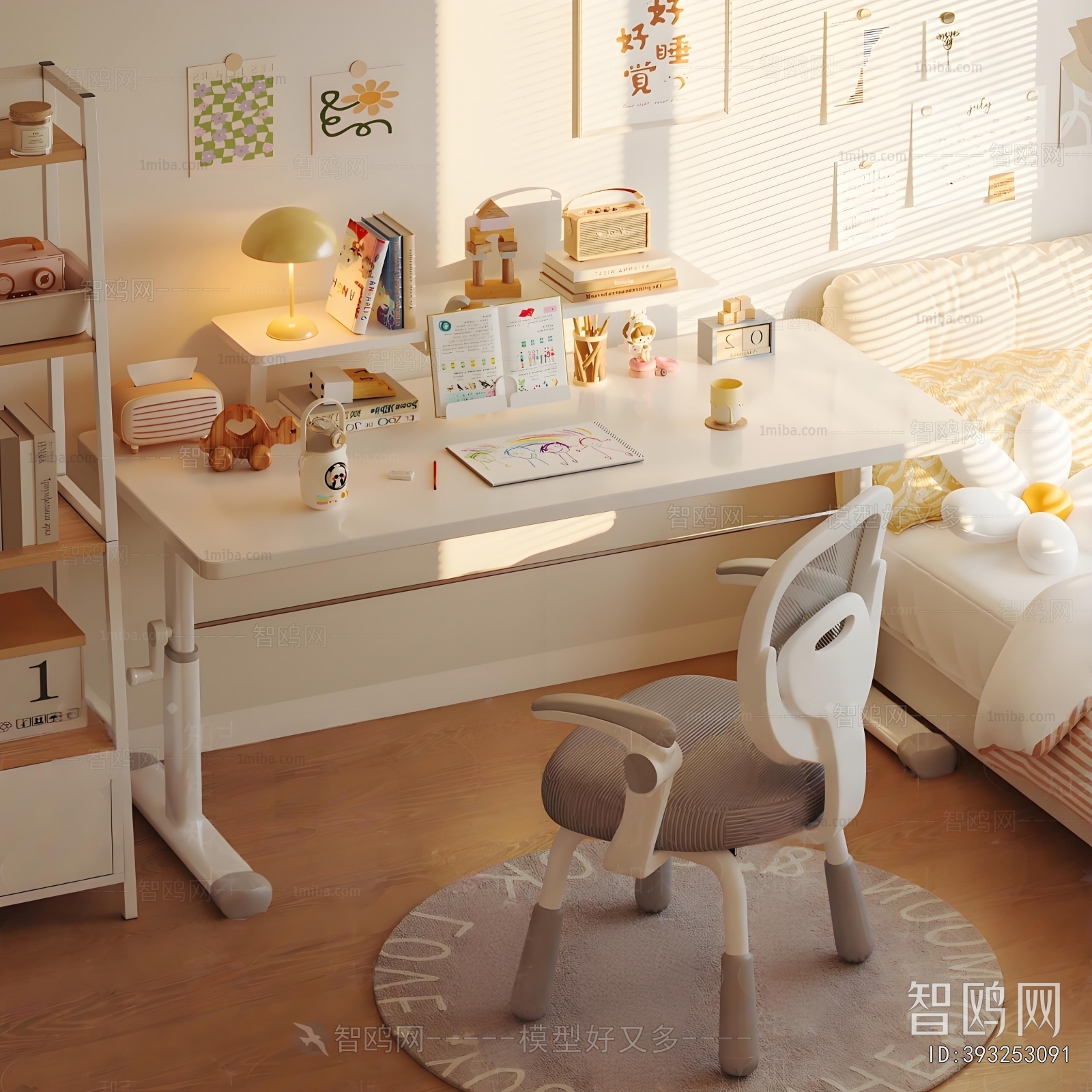 Modern Computer Desk And Chair