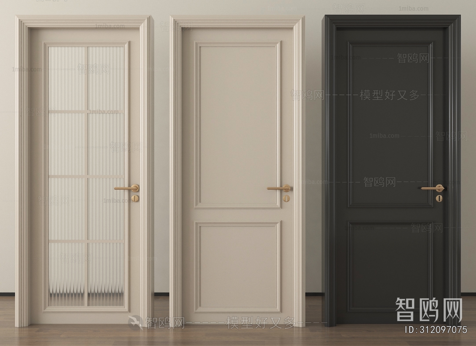 French Style Single Door