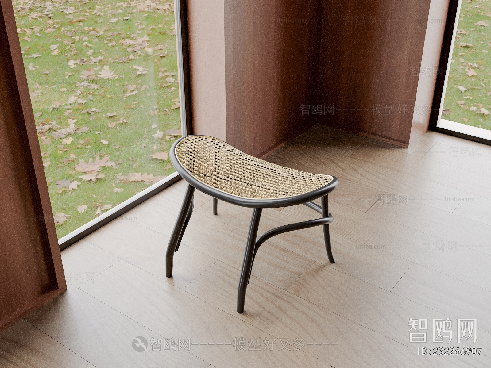 Wabi-sabi Style Stool