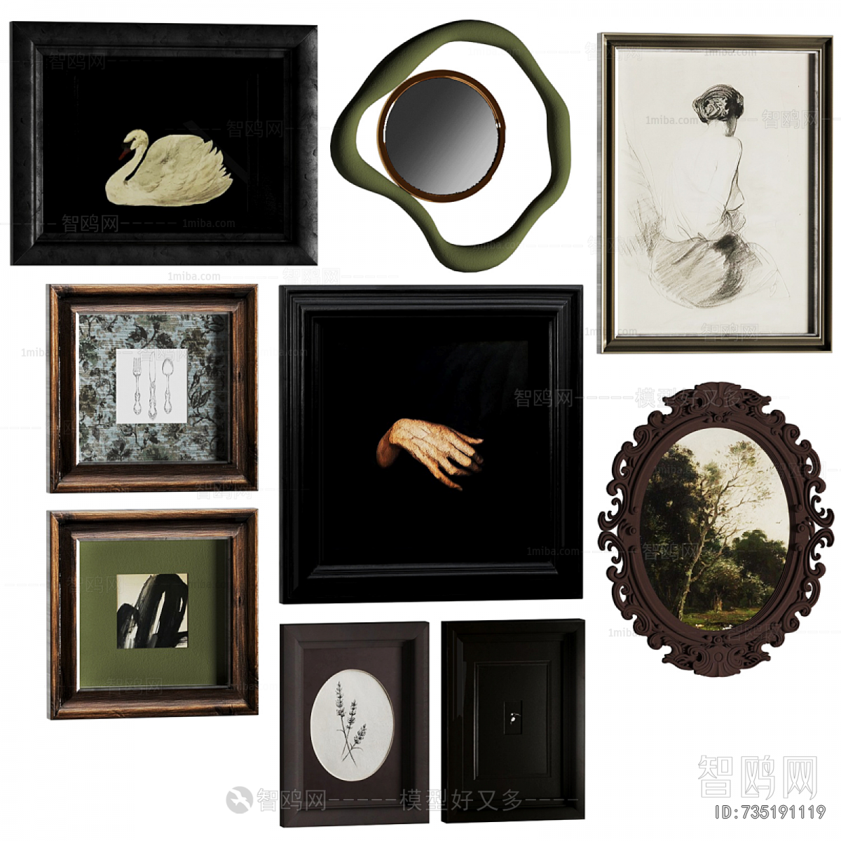 Retro Style Painting