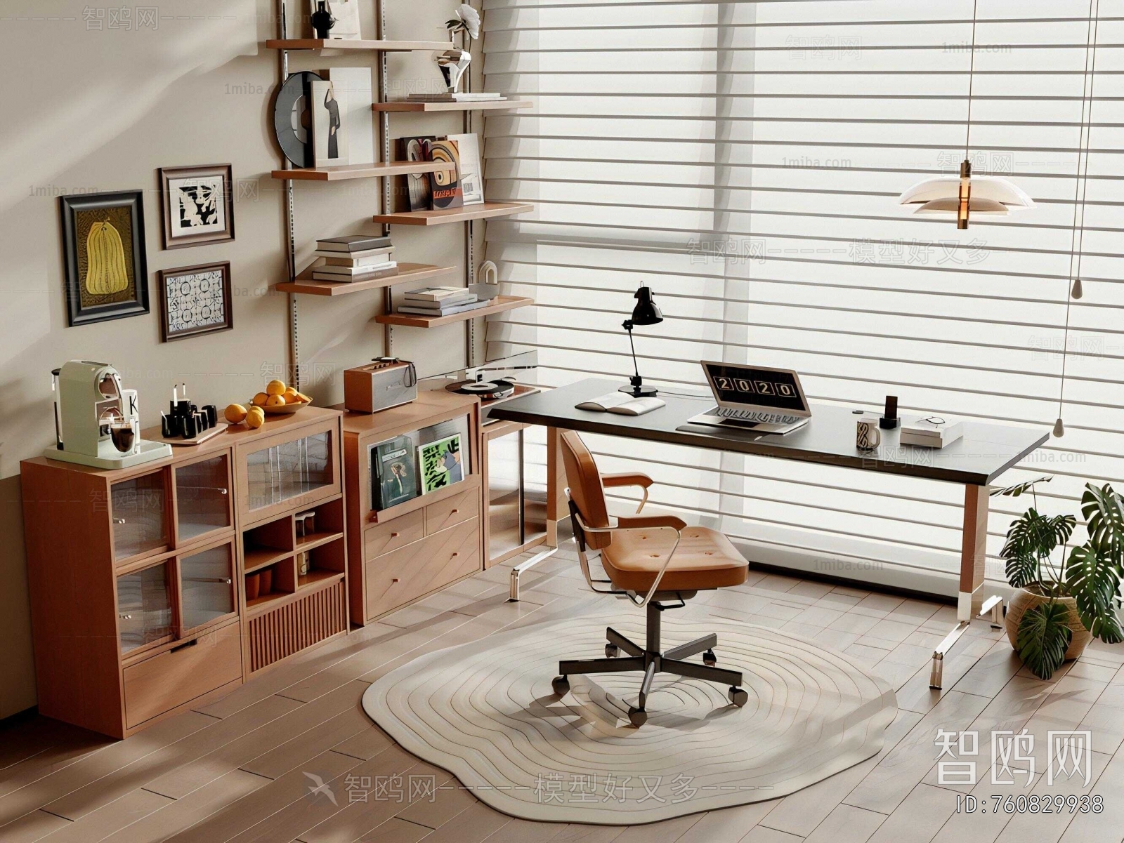 Modern Computer Desk And Chair