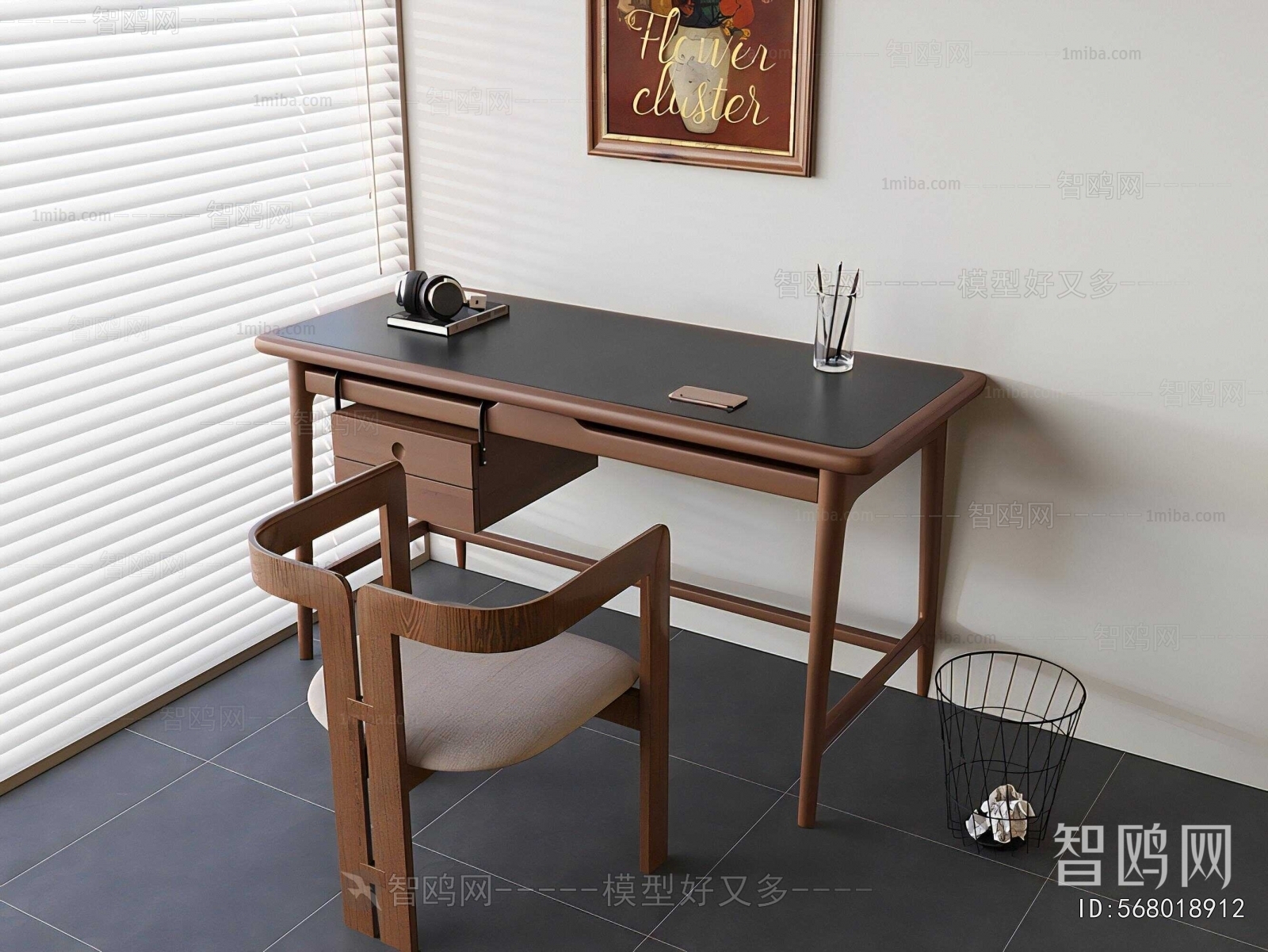 Modern Computer Desk And Chair