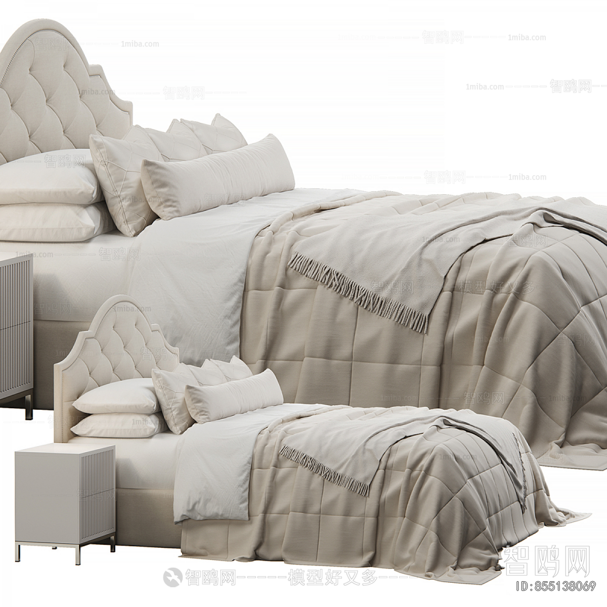 French Style Double Bed