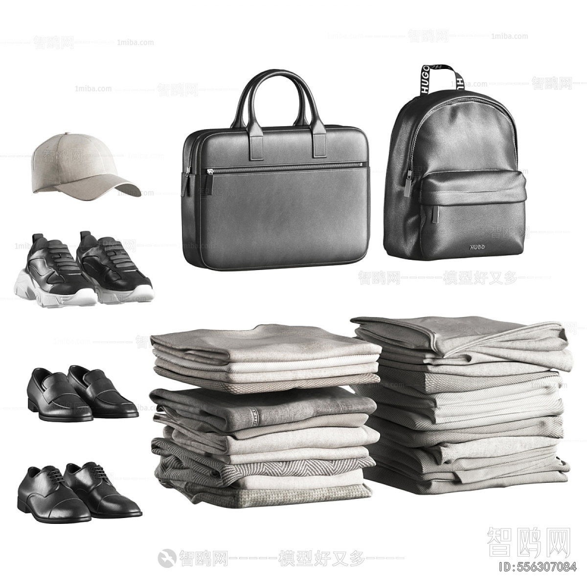 Modern Clothes, Bags And Shoes