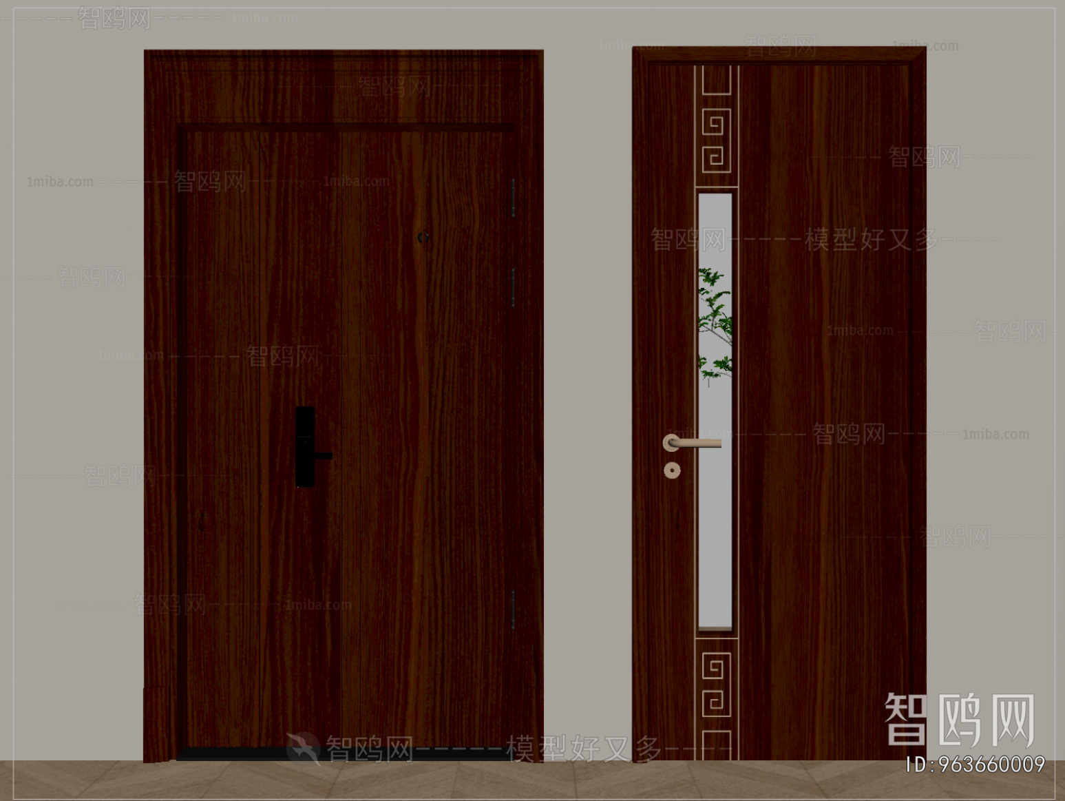 New Chinese Style Entrance Door