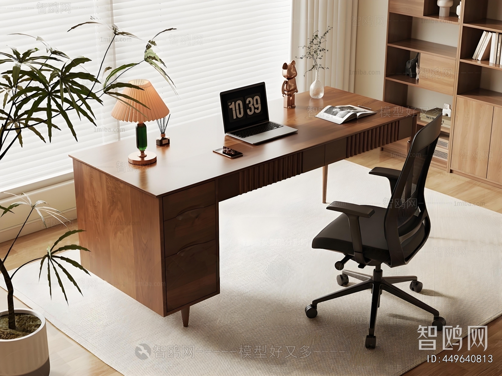 Modern Computer Desk And Chair