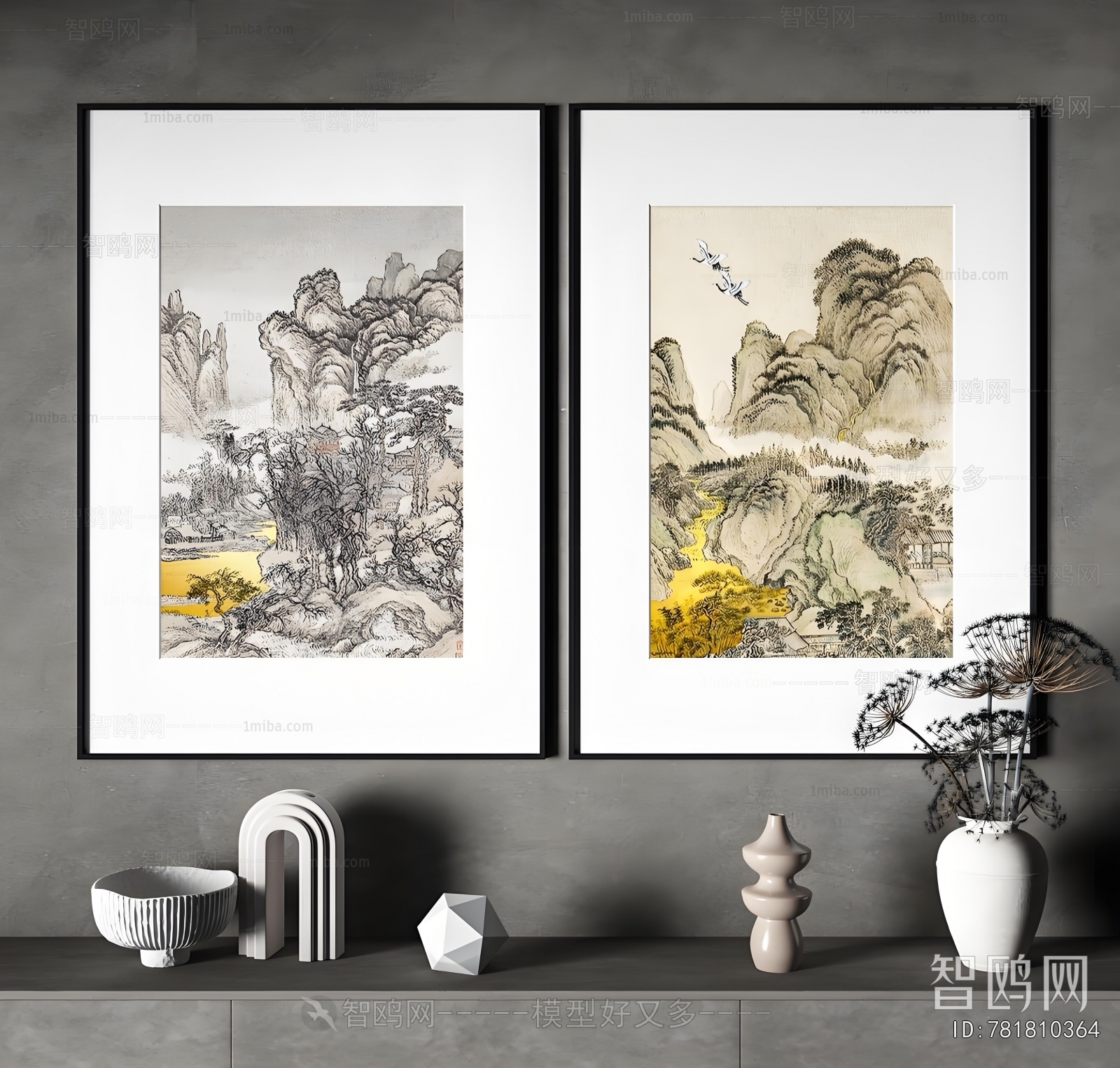 New Chinese Style Painting