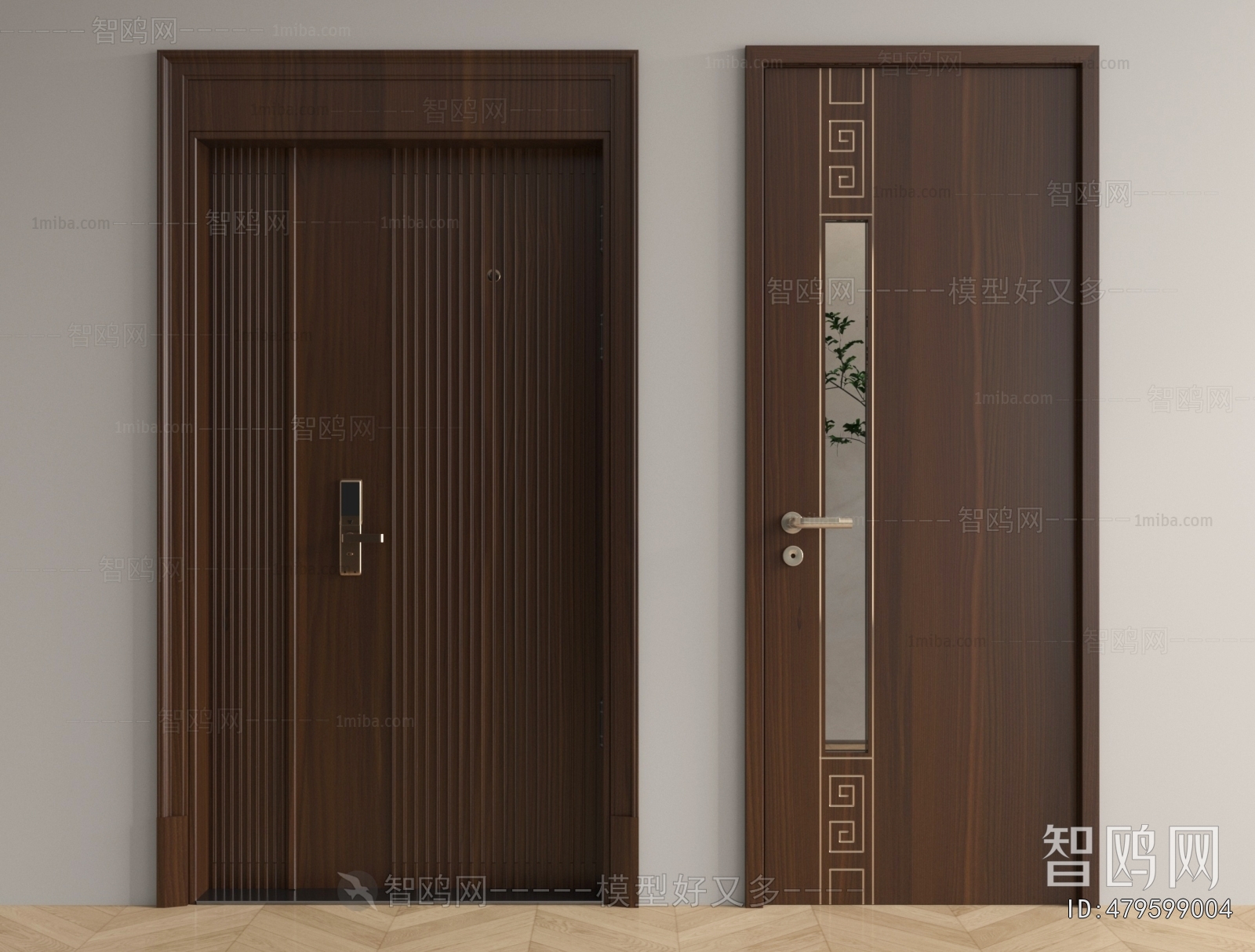 New Chinese Style Entrance Door