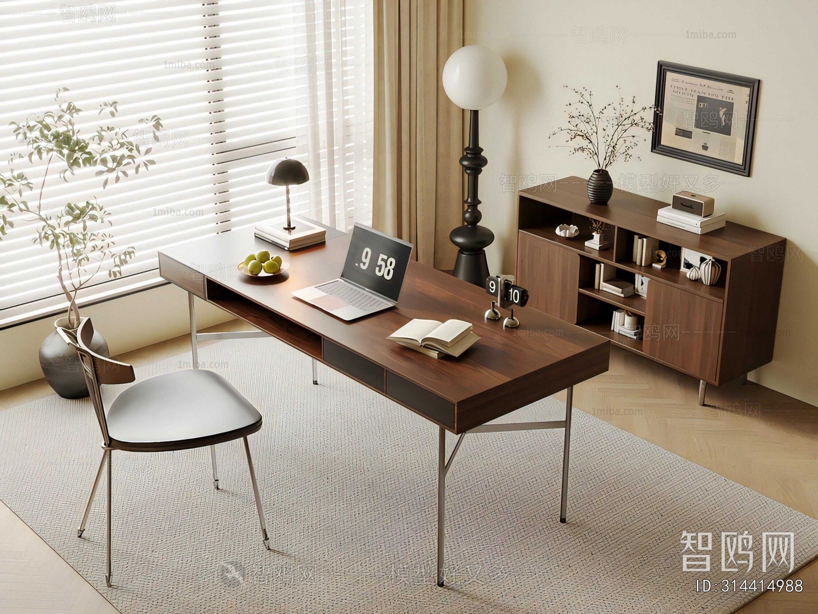 Modern Computer Desk And Chair