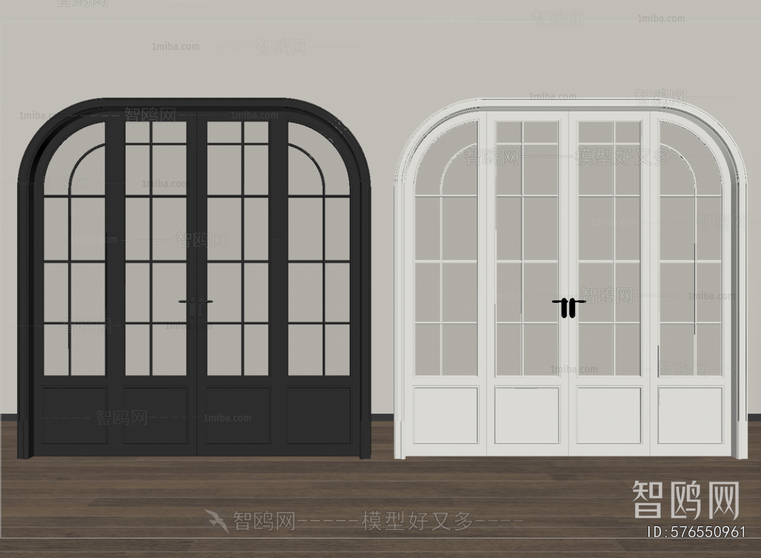 French Style Double Door