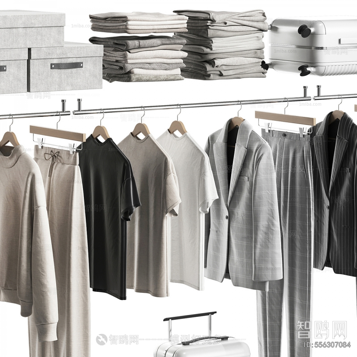 Modern Clothes, Bags And Shoes