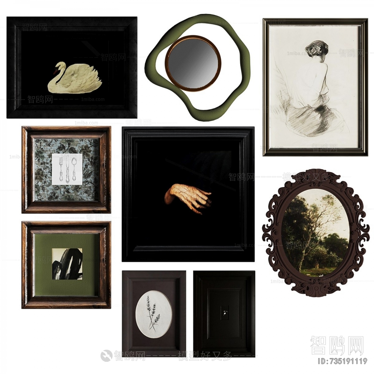 Retro Style Painting