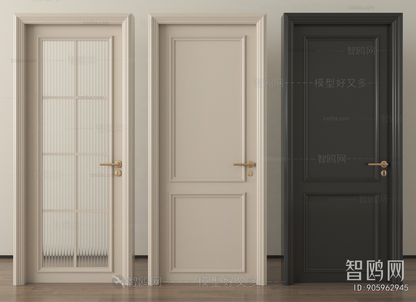 French Style Single Door