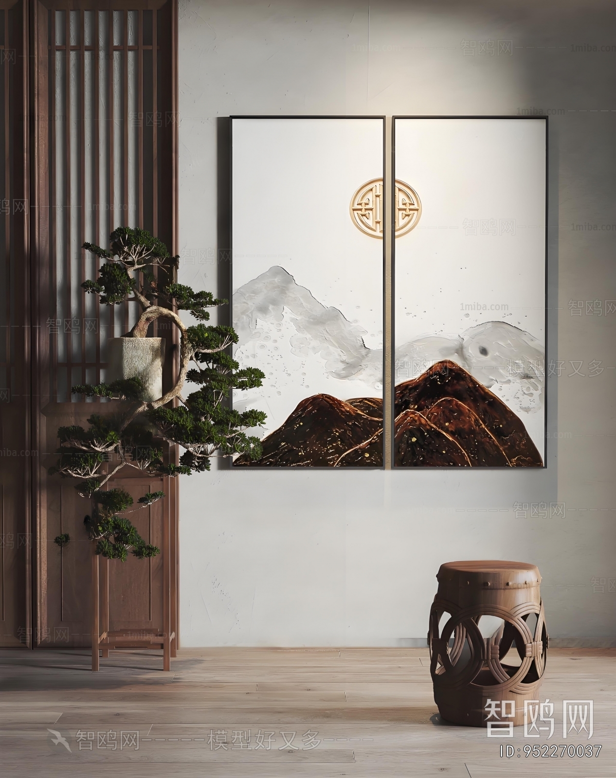 New Chinese Style Painting