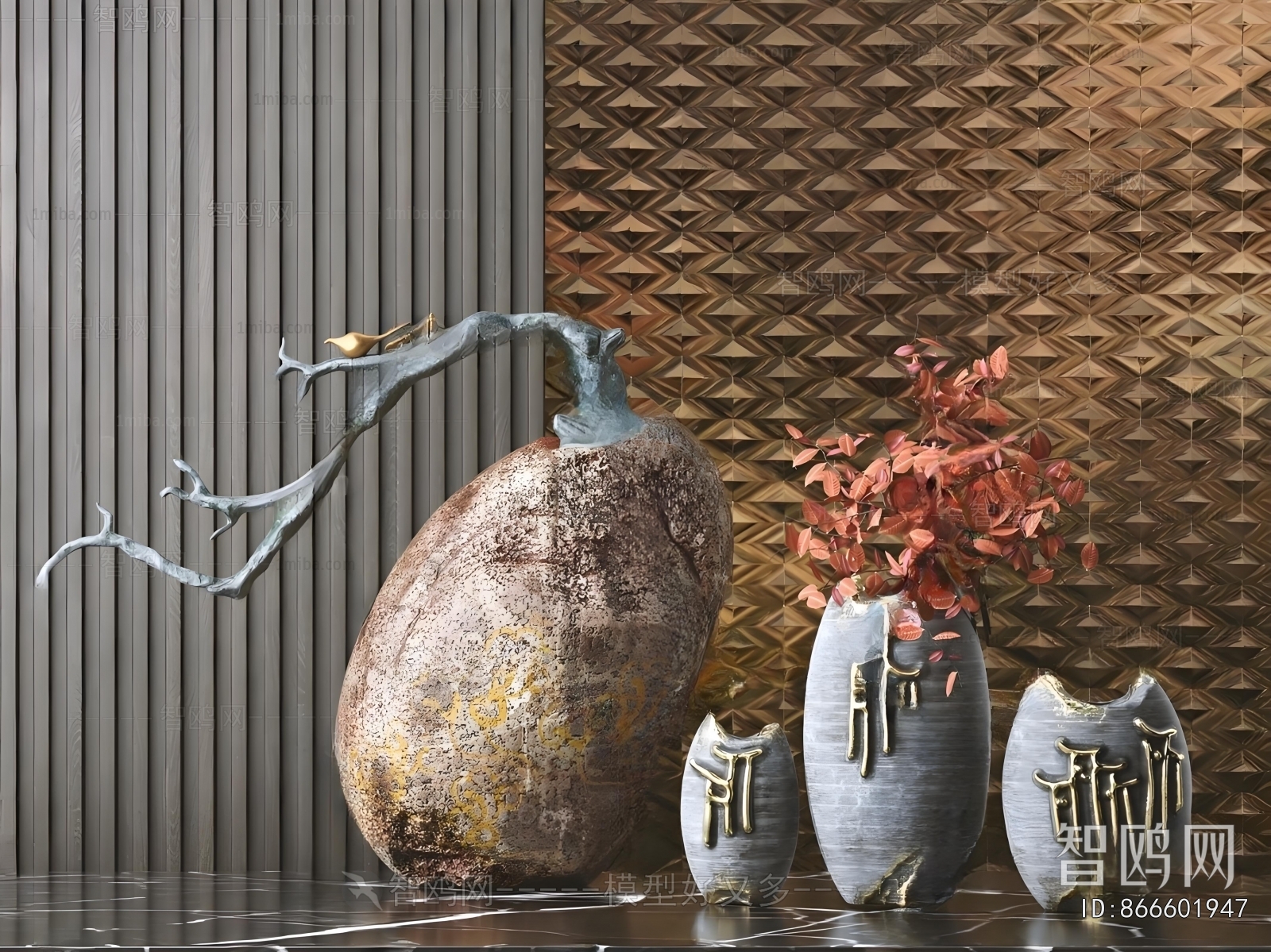 New Chinese Style Decorative Set