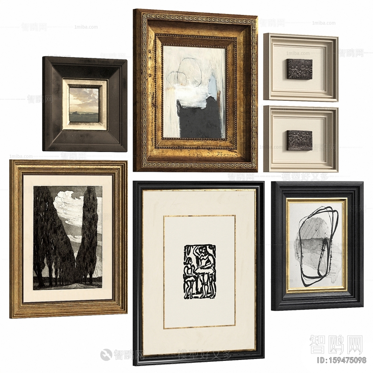 Retro Style Painting