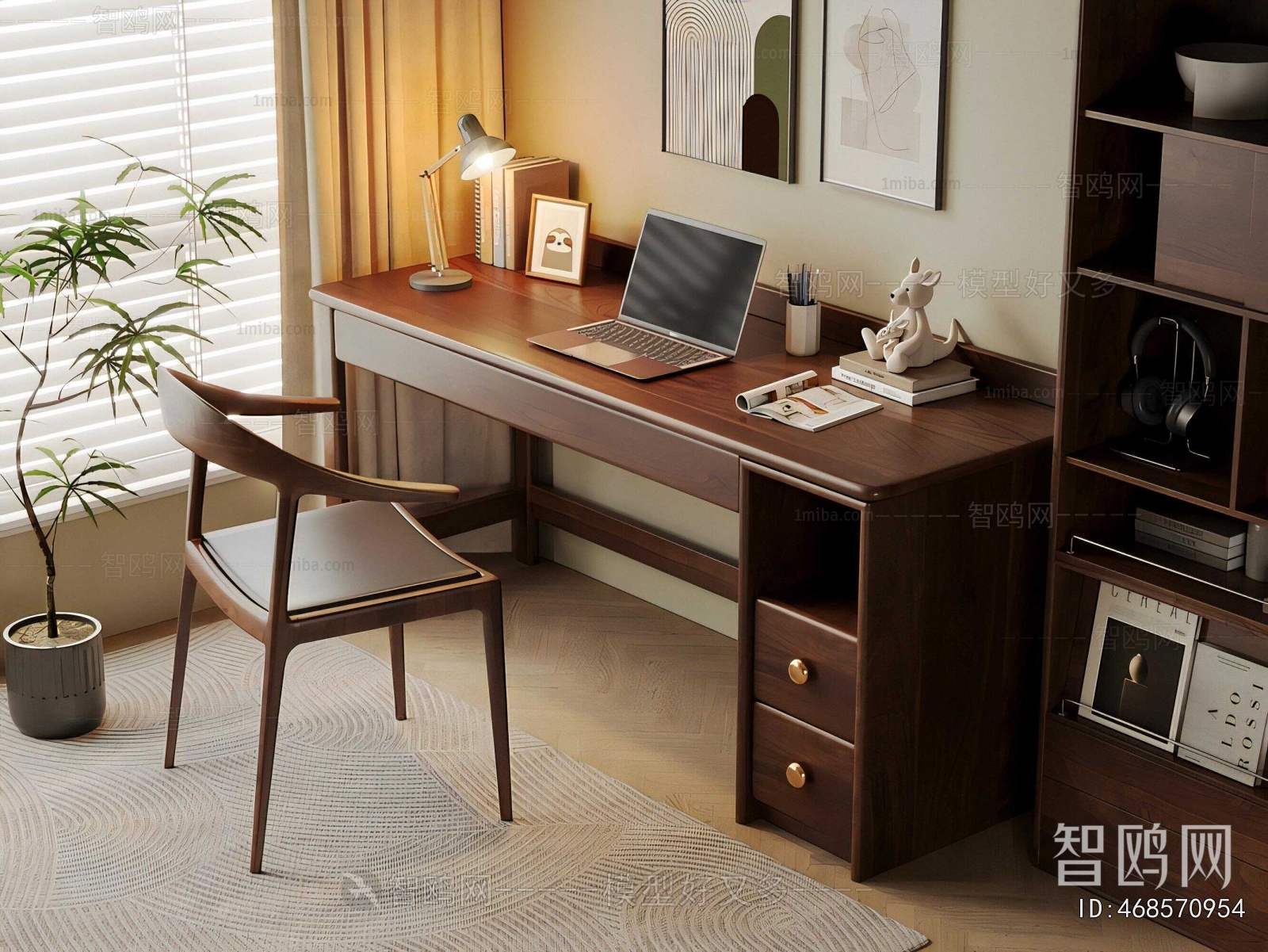 Modern Computer Desk And Chair