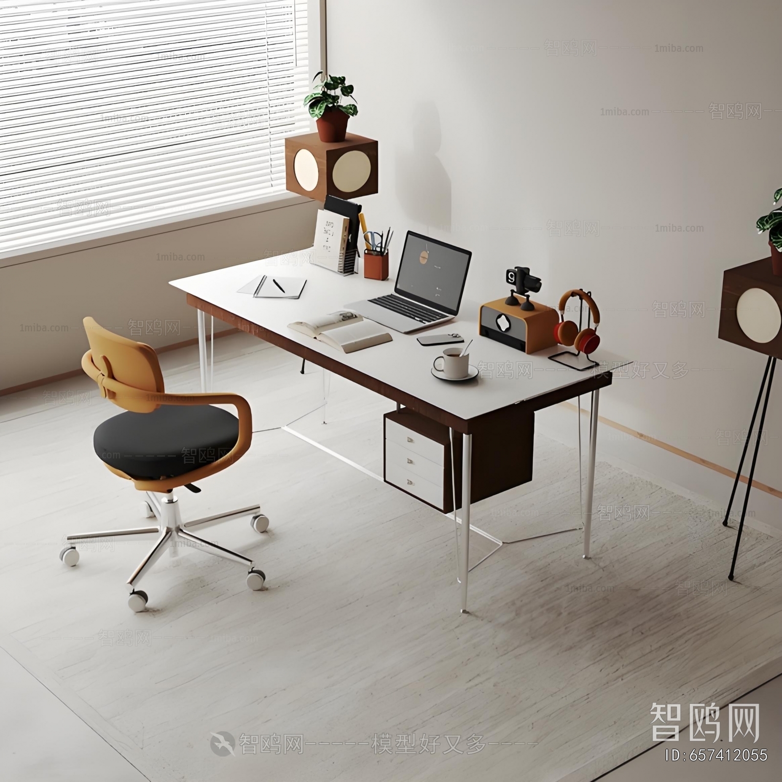 Modern Computer Desk And Chair