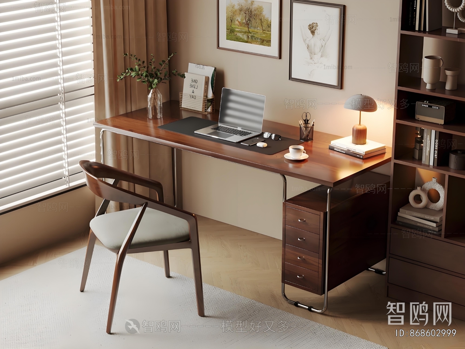 Modern Computer Desk And Chair