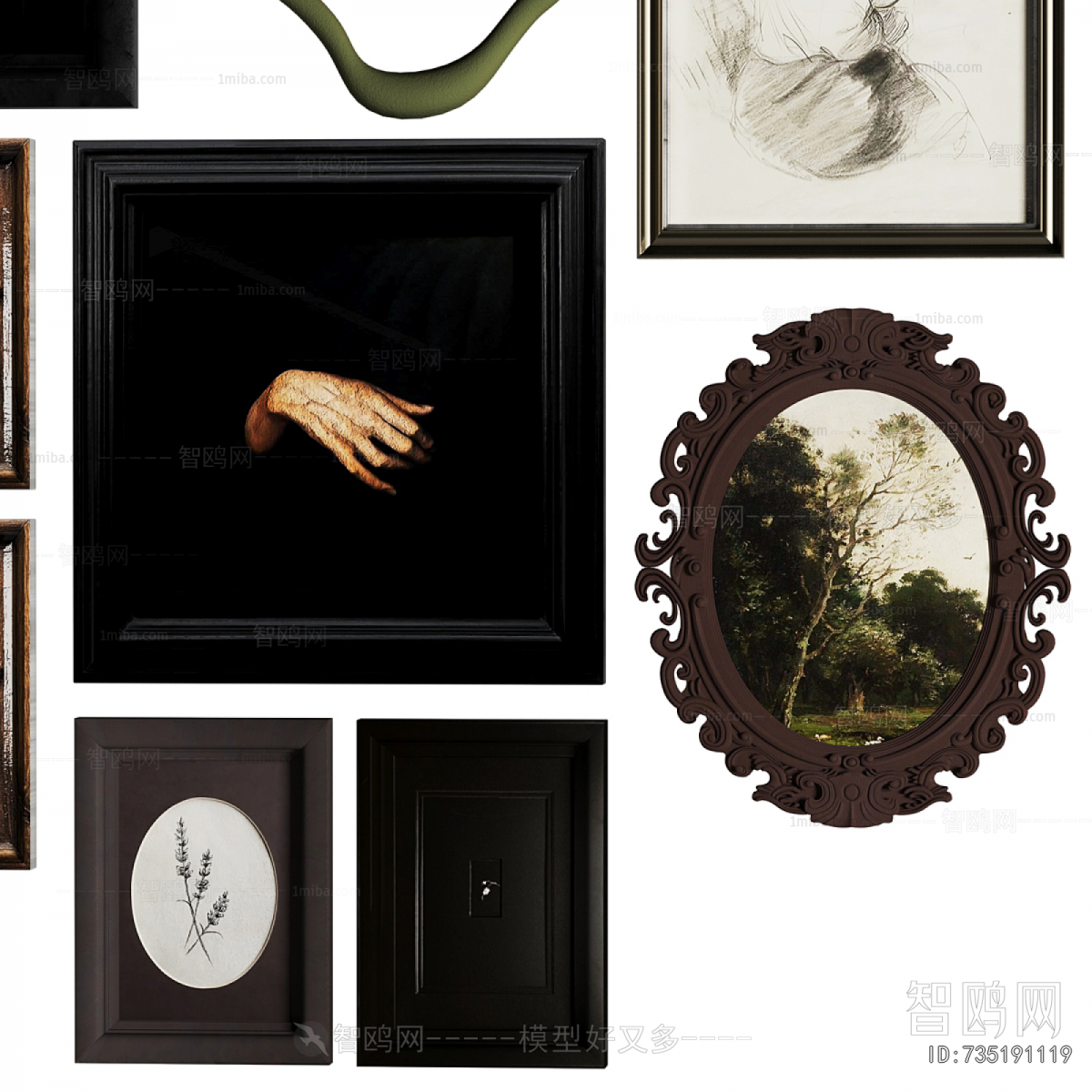 Retro Style Painting