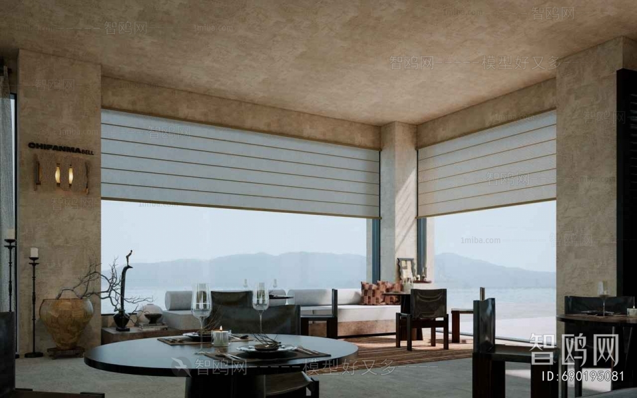 Wabi-sabi Style Restaurant