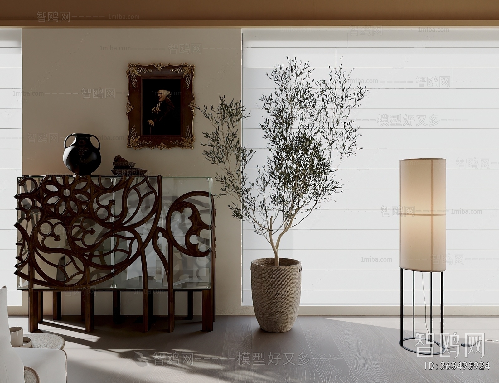 Modern Entrance Cabinet