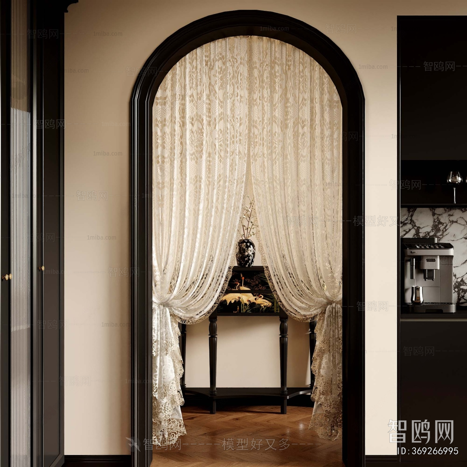 French Style The Curtain