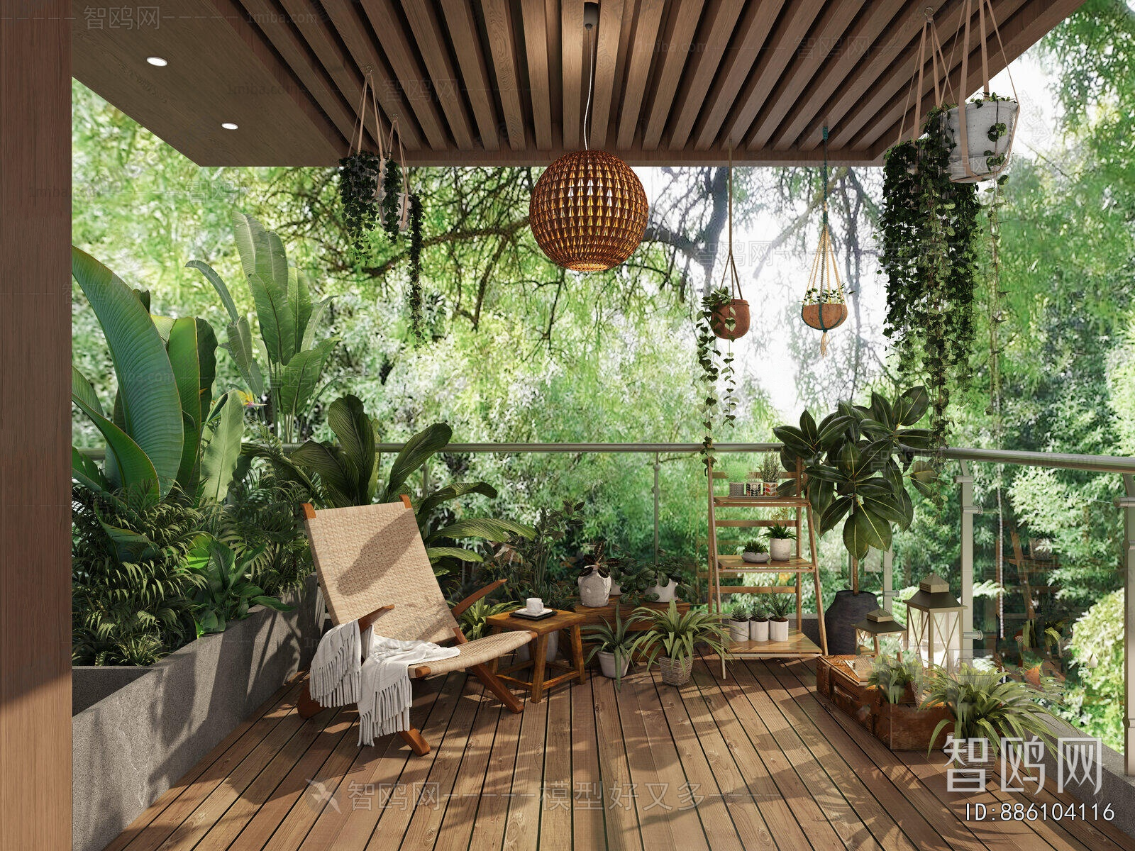 Modern Leisure Balcony