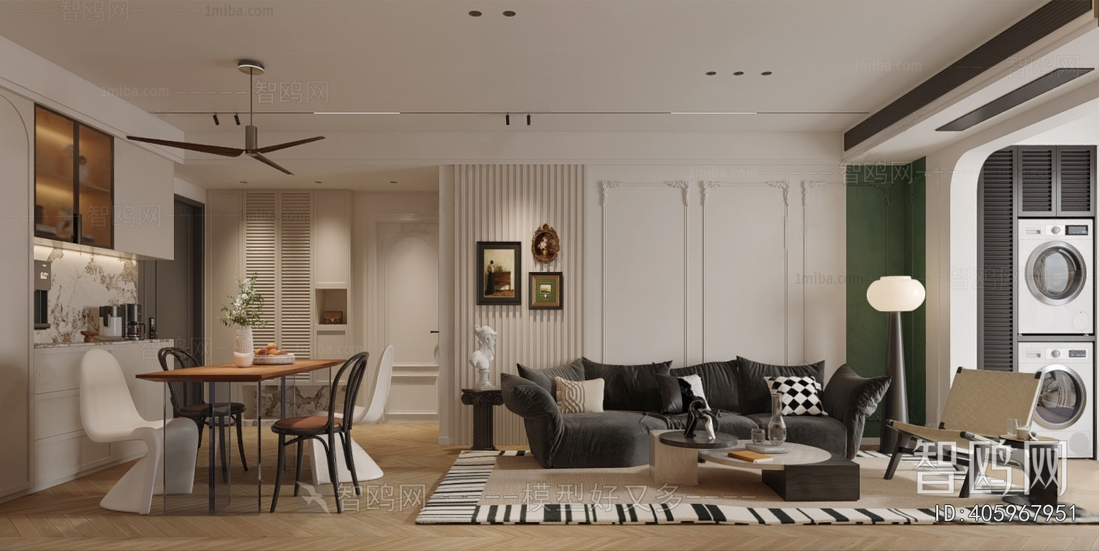 French Style A Living Room