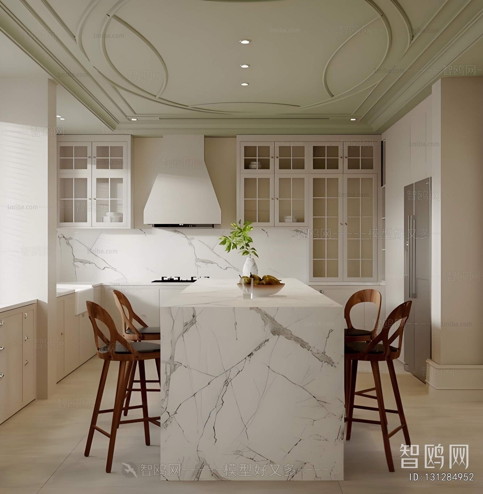 French Style The Kitchen