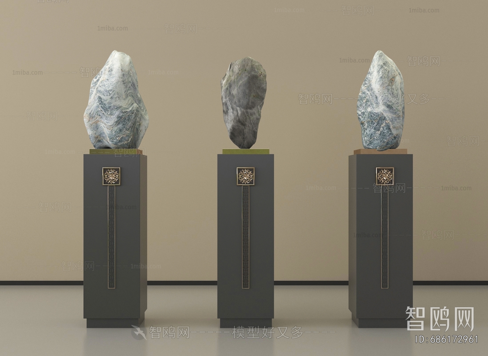 New Chinese Style Stone Carving