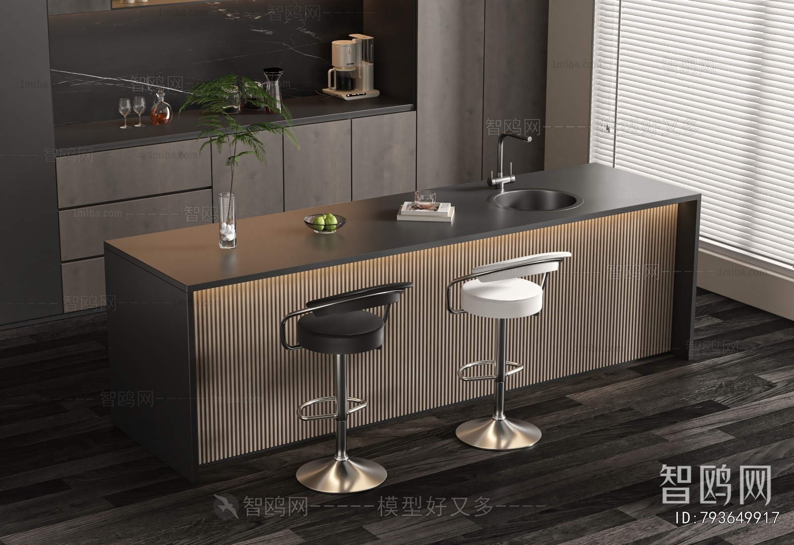 Modern Counter Bar