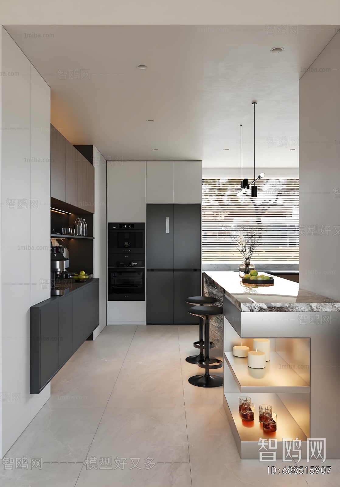Modern Open Kitchen