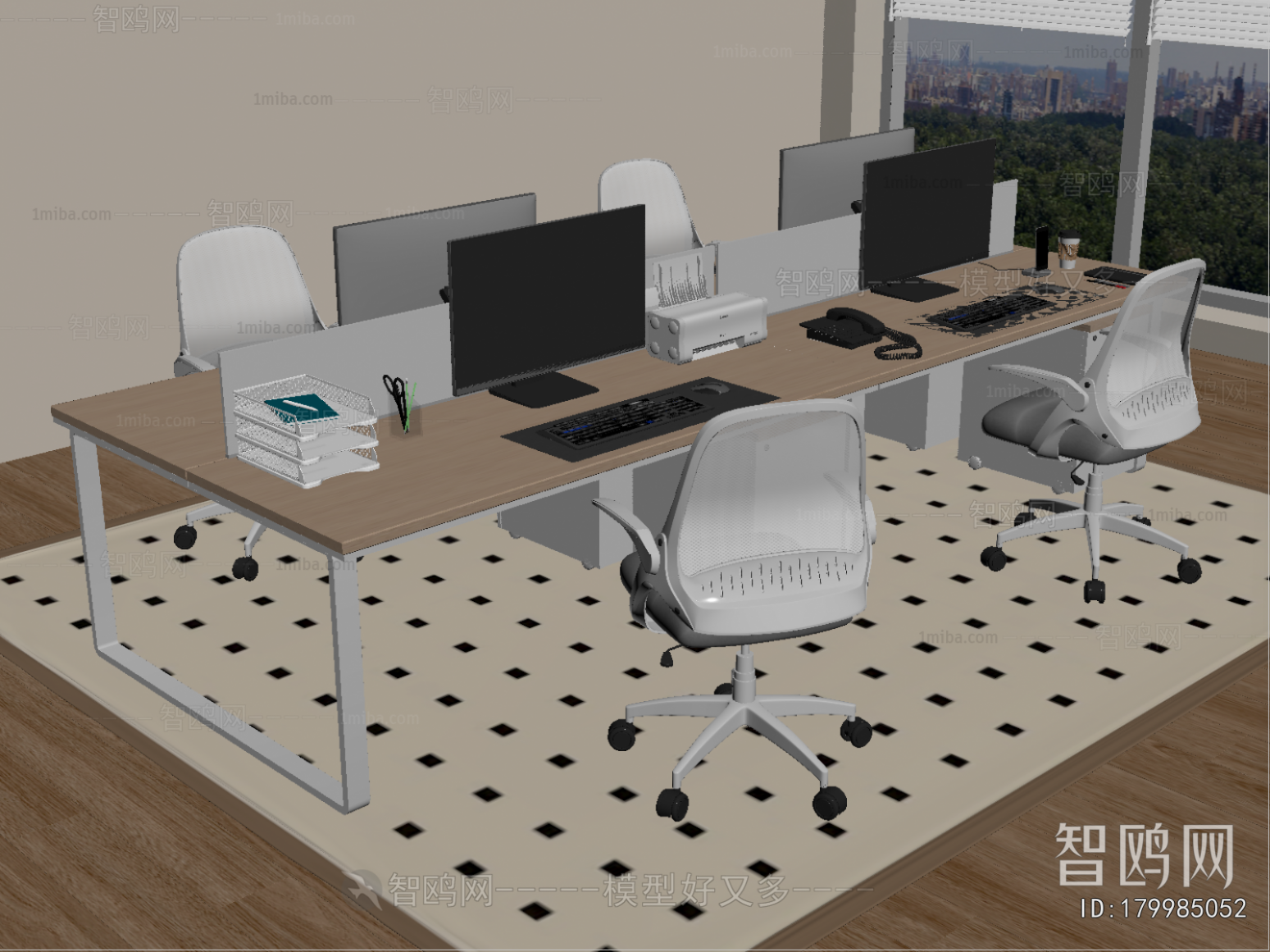 Modern Office Desk And Chair
