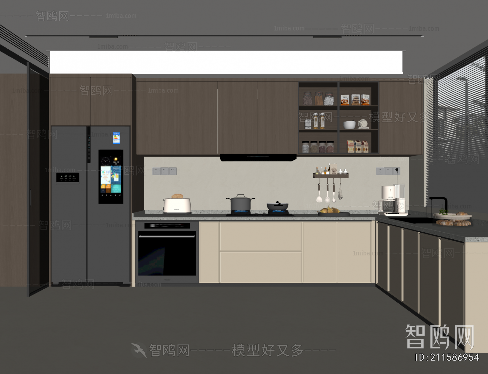 Modern The Kitchen