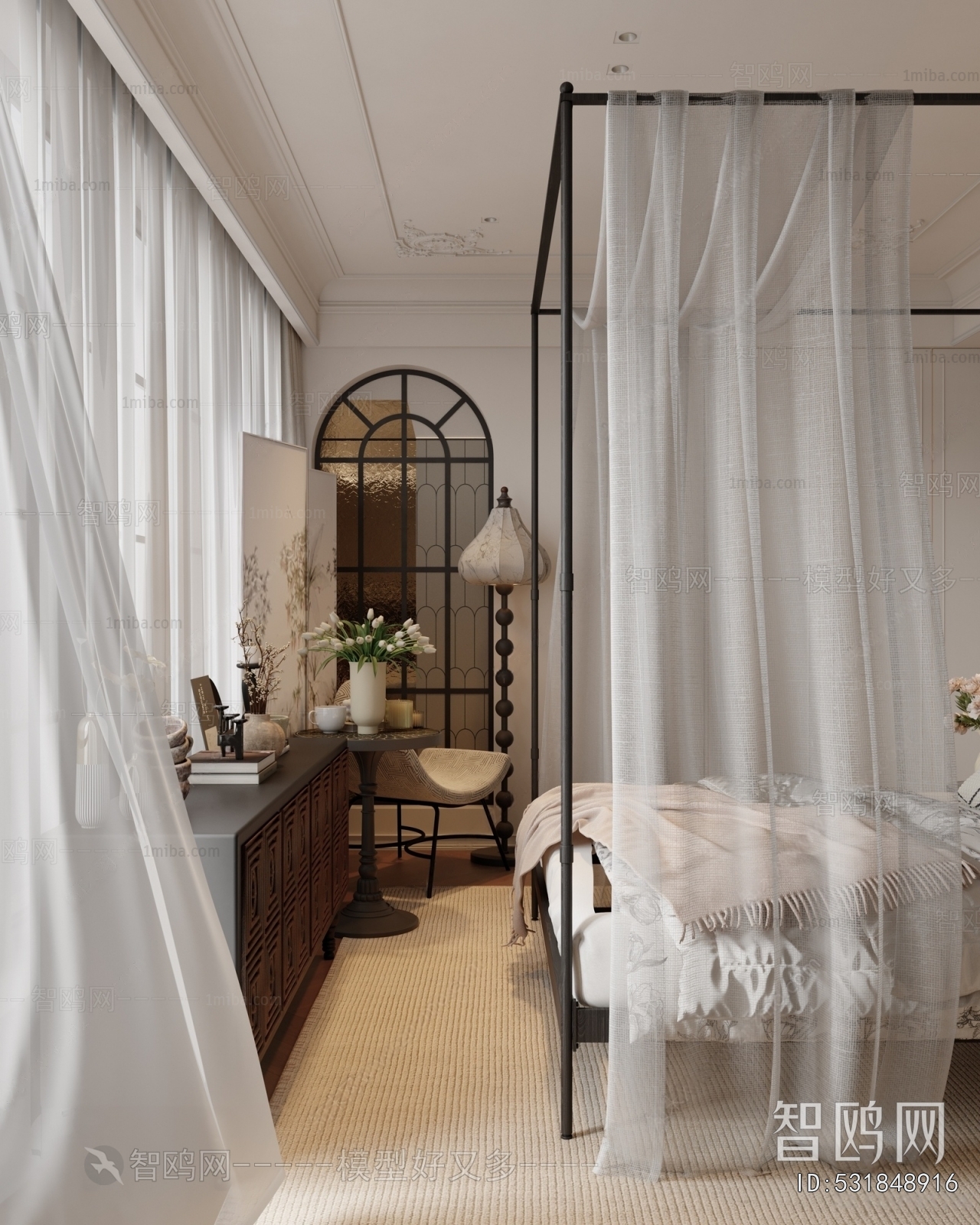 French Style Bedroom