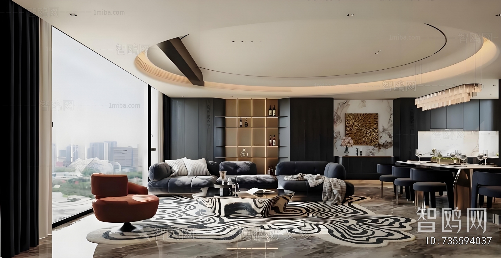 Modern A Living Room