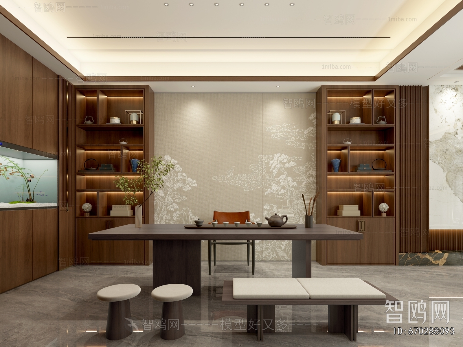 New Chinese Style Tea House