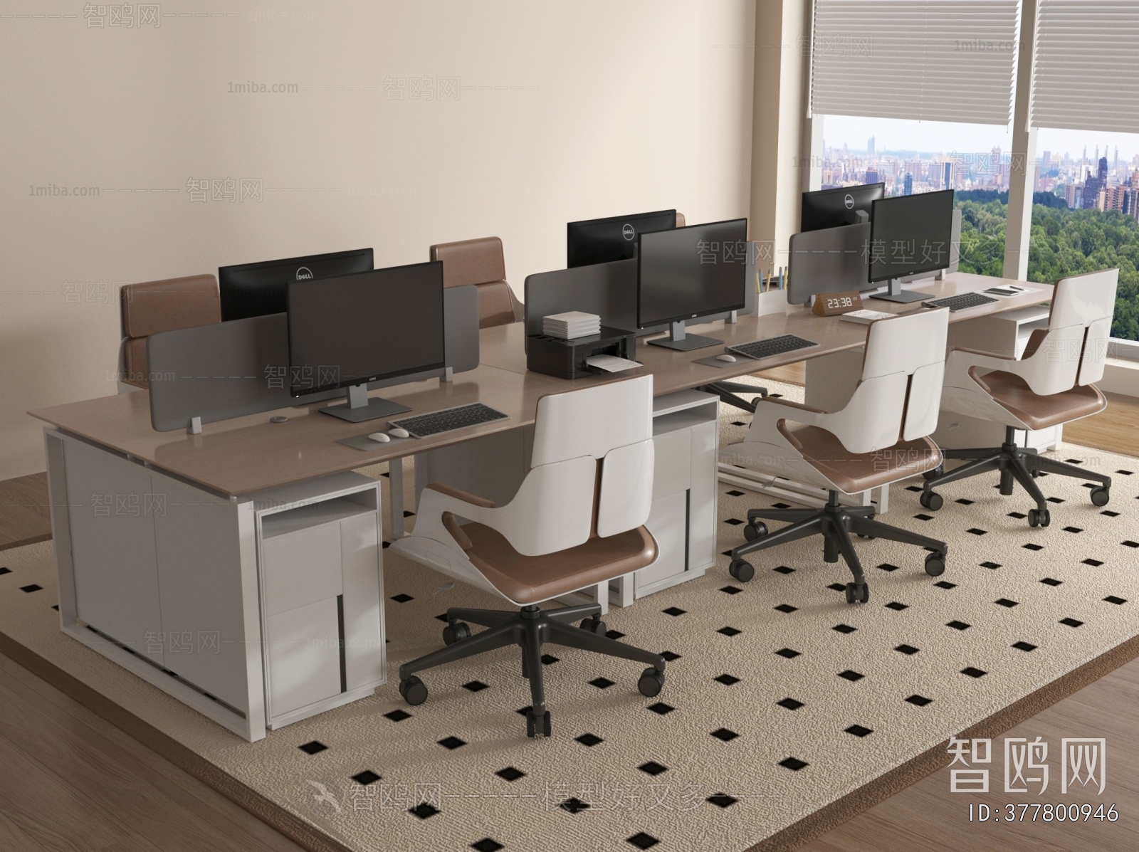 Modern Office Desk And Chair