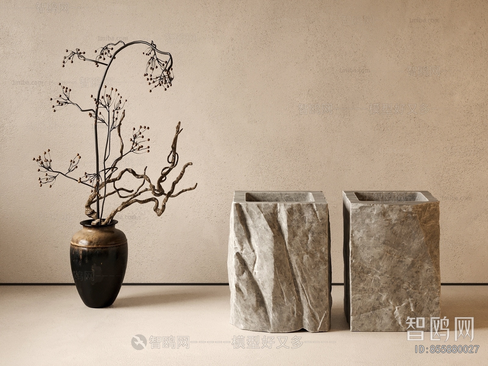 Wabi-sabi Style Decorative Set