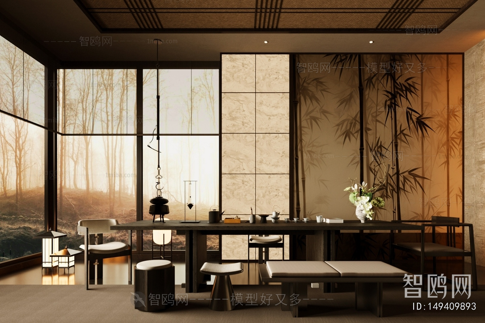 New Chinese Style Tea House