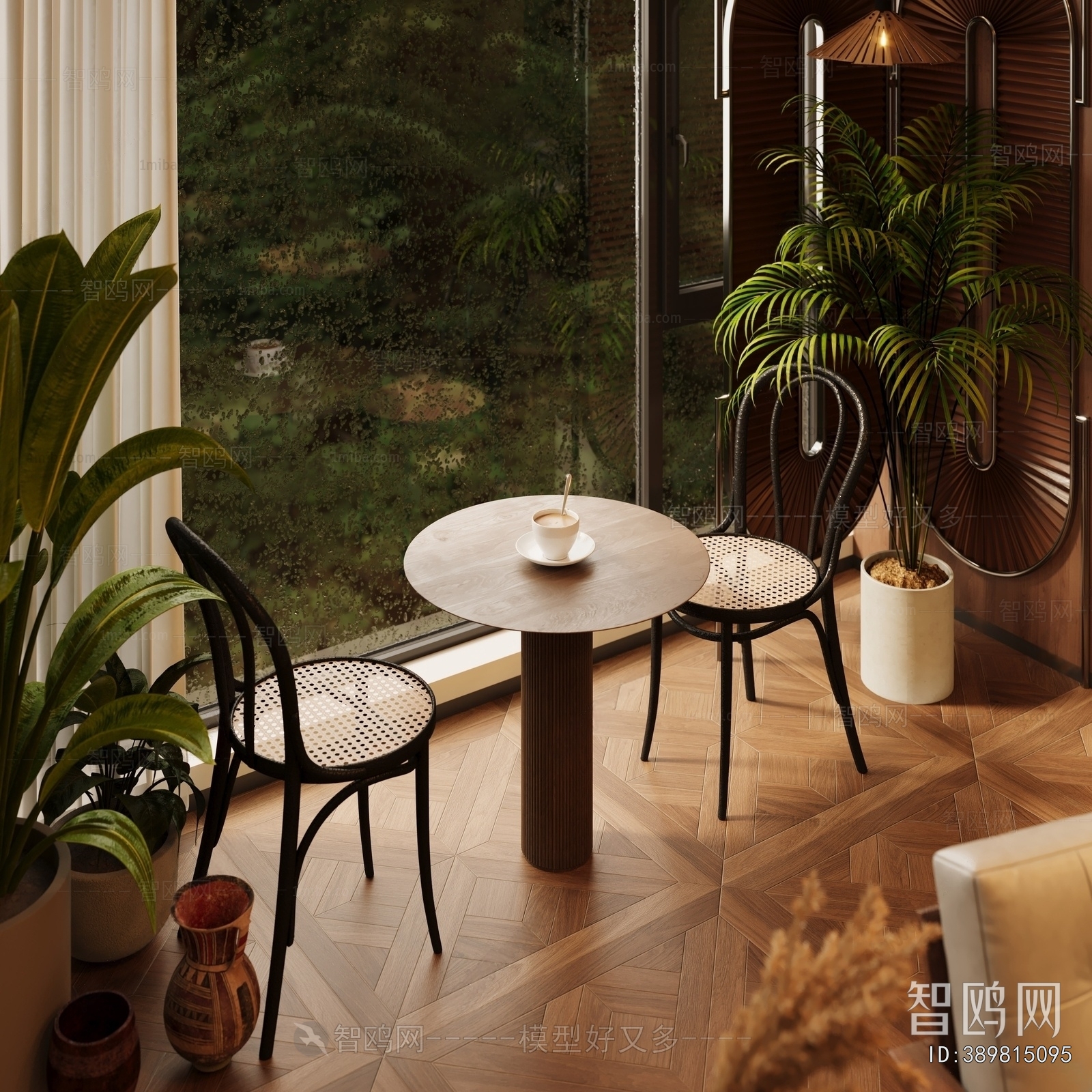 American Style Leisure Table And Chair