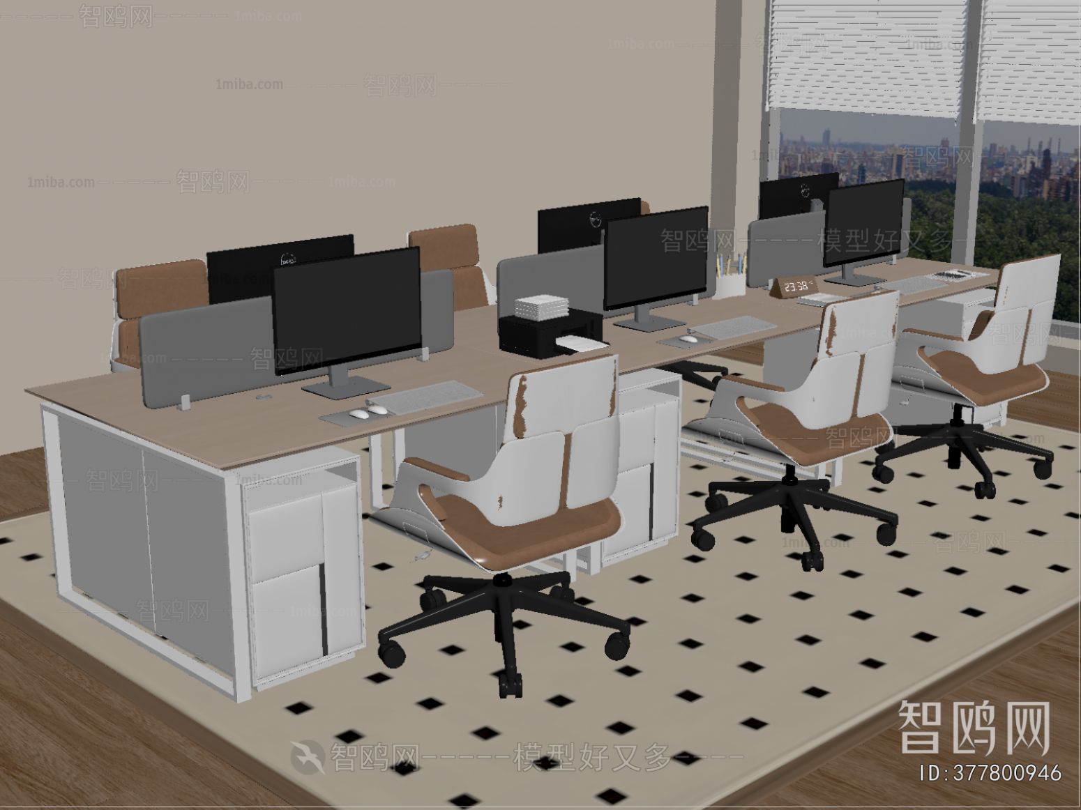 Modern Office Desk And Chair