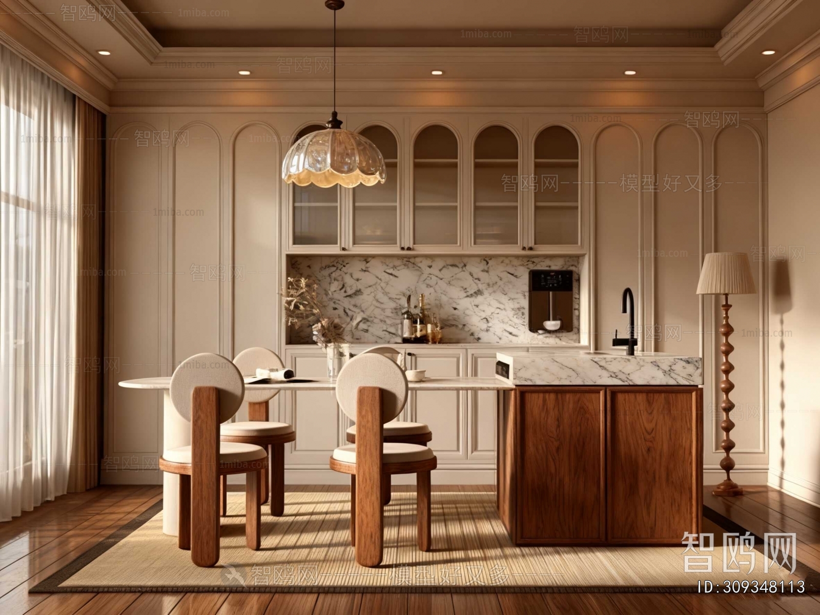 French Style Dining Room