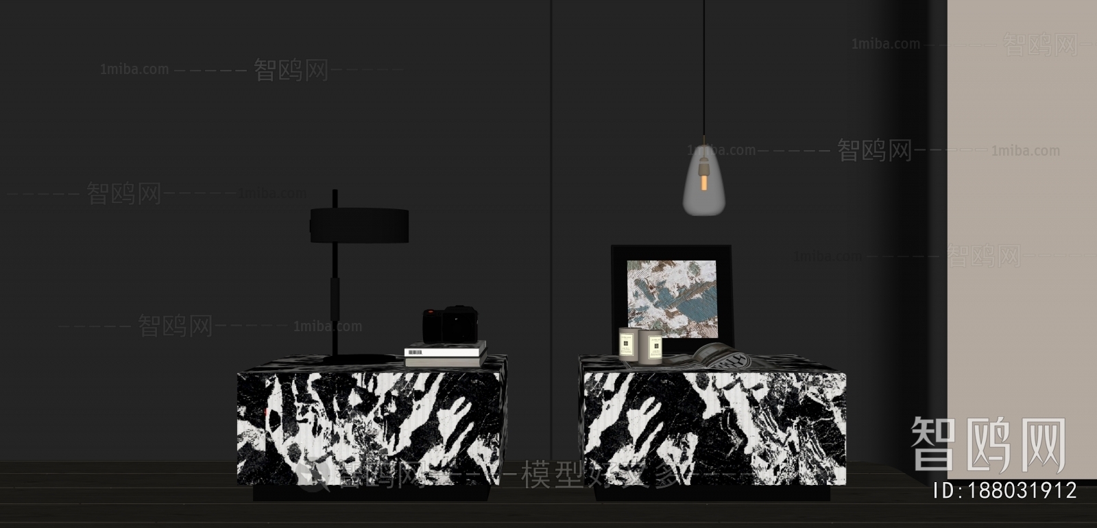 Modern Bedside Cupboard