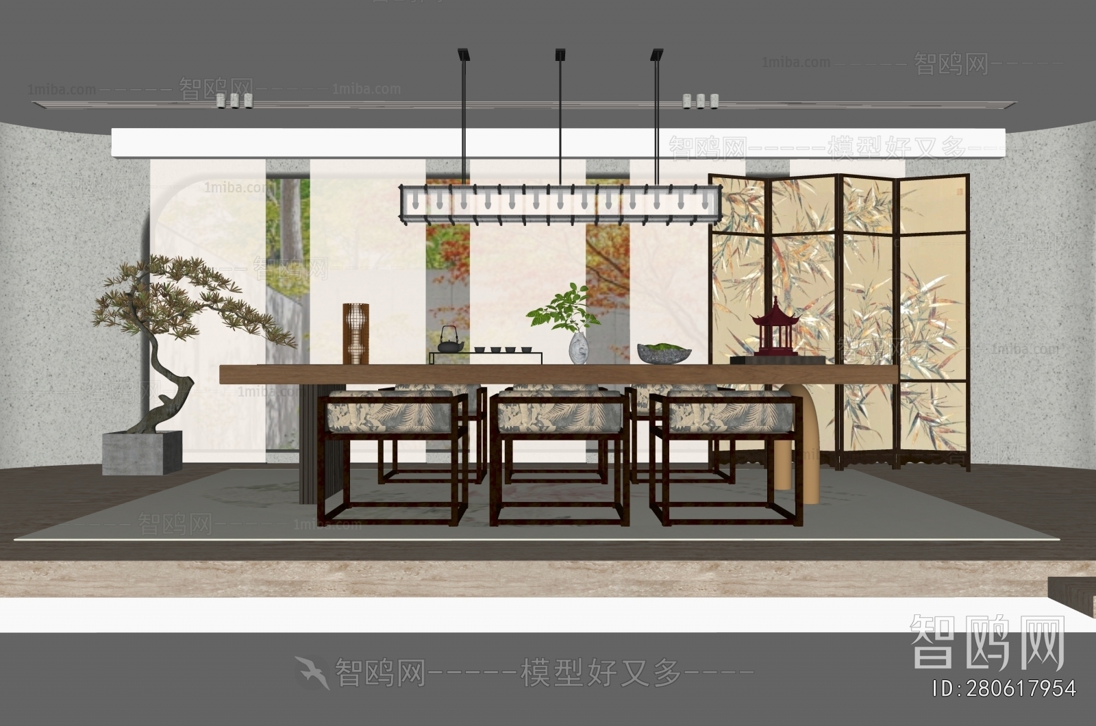 New Chinese Style Tea House